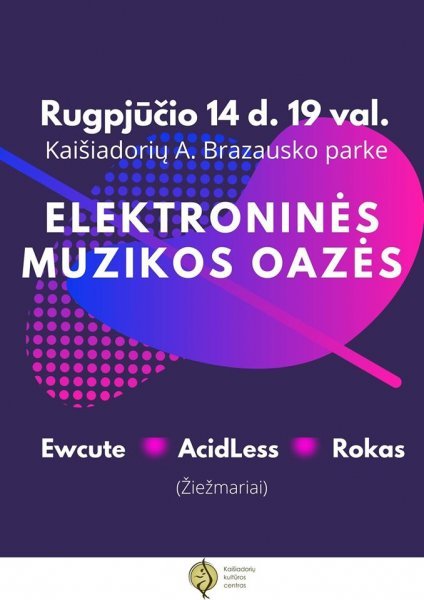 Elektroninės muzikos oazės Kaišiadorių A. Brazausko parke
