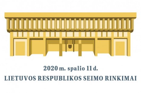 Informacija dėl  2020 m. spalio 11 d. Lietuvos Respublikos Seimo rinkimų