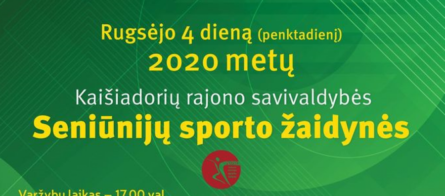 2020 m. Kaišiadorių rajono savivaldybės seniūnijų sporto žaidynės