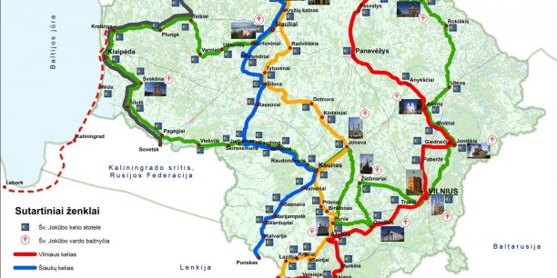 Šv.Jokūbo piligrimų kelias Lietuvoje sertifikuotas dar trejiems metams