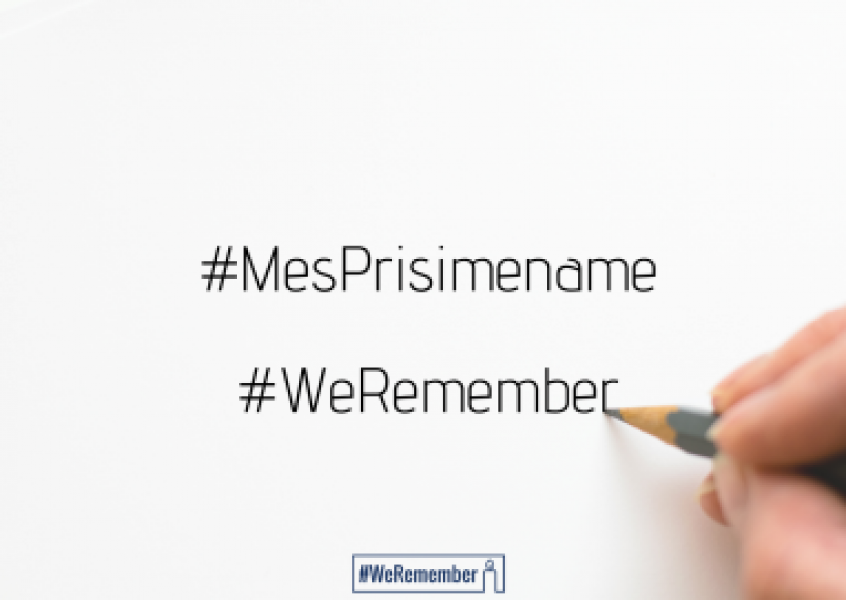 Pasaulinė akcija „Mes prisimename“ – „We remember“