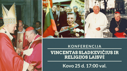 Kaišiadorys kardinolą Vincentą Sladkevičių pagerbs įspūdinga konferencija 