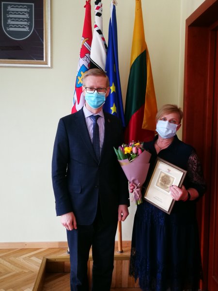 Apdovanotas geriausias Kaišiadorių rajono visuomenės sveikatos specialistas 