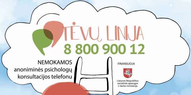 Nemokamos psichologų konsultacijos „Tėvų linijoje“ padeda sulaukti eilės pas psichologą