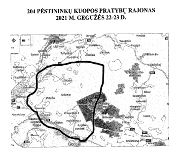 Gegužės 22-23 d. Kaišiadorių rajono teritorijoje vyks karinės pratybos