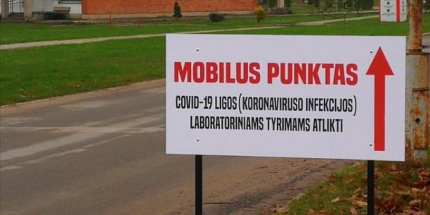 Informacija dėl mobilaus koronaviruso patikros punkto darbo