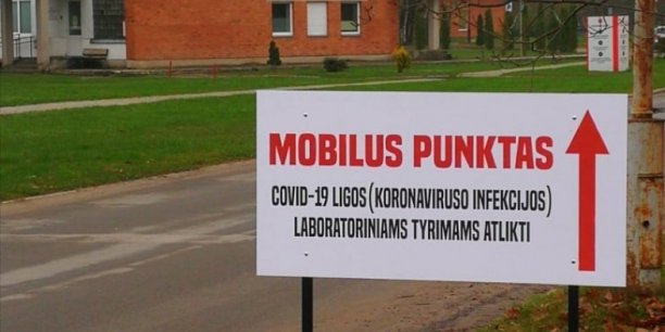 Informacija dėl mobilaus koronaviruso patikros punkto darbo