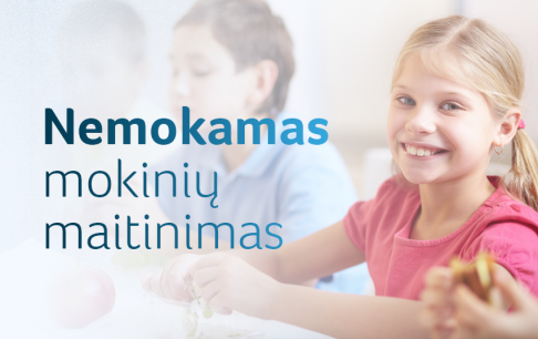 Nemokamas maitinimas ir parama mokinio reikmenims – viskas, ką reikia žinoti