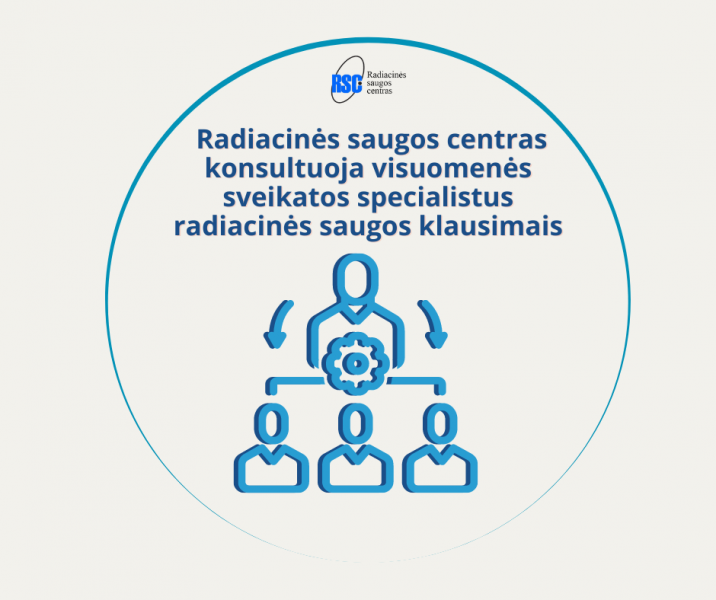 Radiacinės saugos centras konsultuoja visuomenės sveikatos specialistus radiacinės saugos...