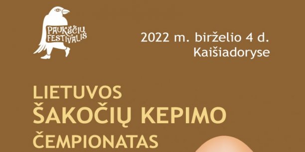 Kviečiame dalyvauti Lietuvos šakočių kepimo  čempionate