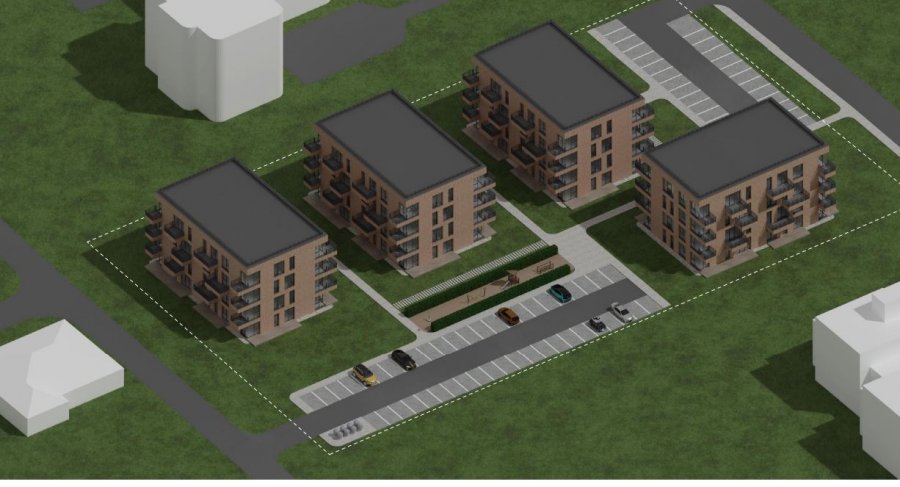 Kviečiame susipažinti su planuojamo daugiabučių namų kvartalo projektiniais pasiūlymais