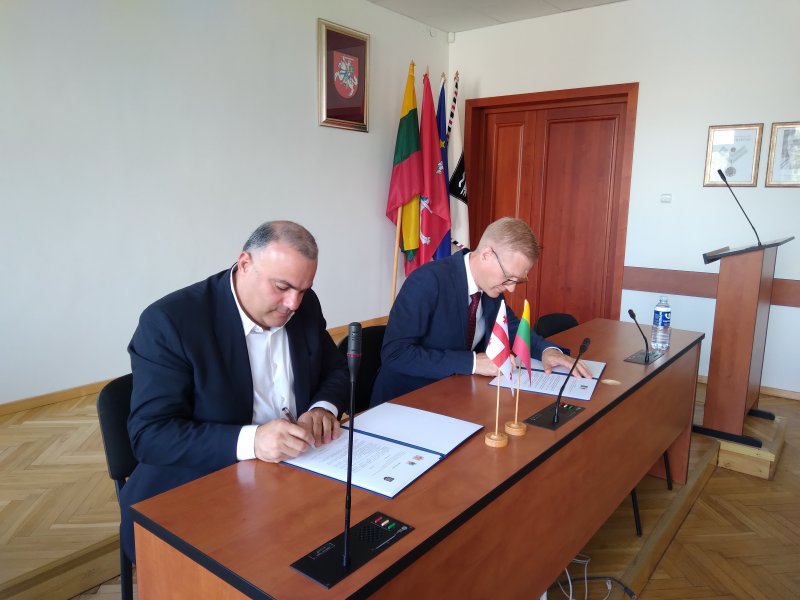 Pasirašytas ketinimo bendradarbiauti memorandumas tarp Kaišiadorių rajono savivaldybės ir...