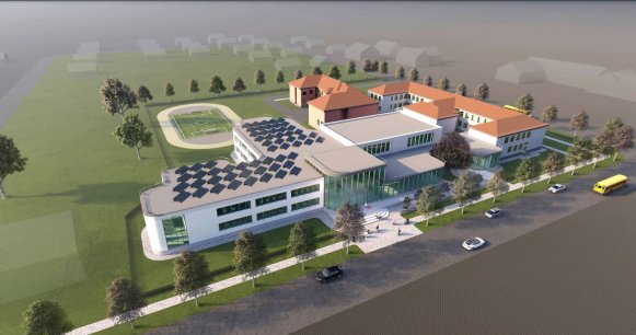 Parengta Rumšiškių gimnazijos pastato rekonstrukcijos galimybių studija
