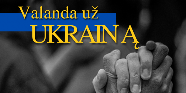 Kviečiame prisijungti prie solidarumo iniciatyvos „Valanda už Ukrainą“