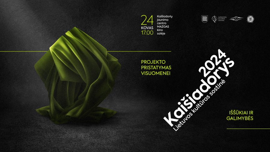 Kviečiame į projekto „Kaišiadorys – Lietuvos kultūros sostinė“ pristatymo renginį
