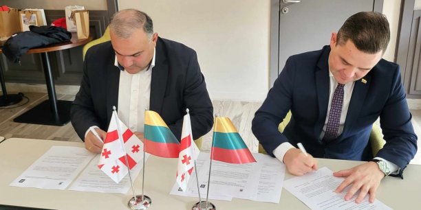 Pasirašyta bendradarbiavimo sutartis su Bagdačio savivaldybe Sakartvele