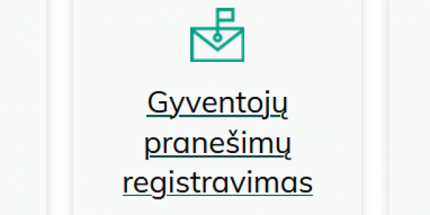 Patogiau pranešti apie rajono problemas nuo šiol galima Kaišiadorių rajono savivaldybės interneto...