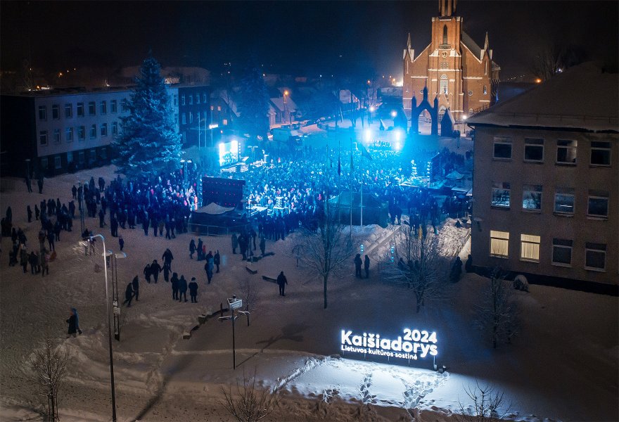 DURYS ATSIDARĖ! Kaišiadorys įspūdingai įžengė į Lietuvos kultūros sostinės metus