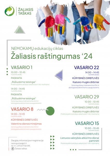 Pirmoji ir didžiausia licencijuota  pakuočių atliekų tvarkymo organizacija Lietuvoje „Žaliasis...