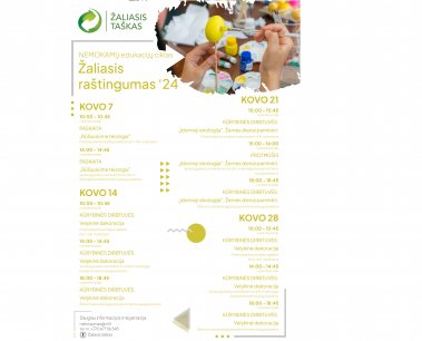 Pirmoji ir didžiausia licencijuota  pakuočių atliekų tvarkymo organizacija Lietuvoje „Žaliasis...