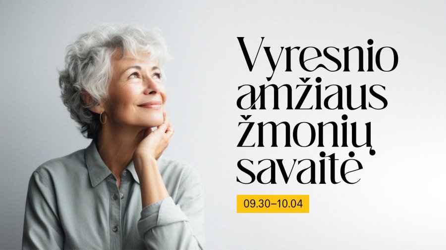 Vyresnio amžiaus žmonių  savaitė  Kaišiadoryse