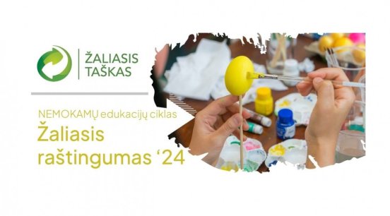 Pakuočių atliekų tvarkymo organizacija „Žaliasis taškas“ kviečia prisijungti prie NEMOKAMŲ...