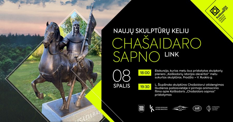 Naujų skulptūrų keliu „Chašaidaro sapno“ link