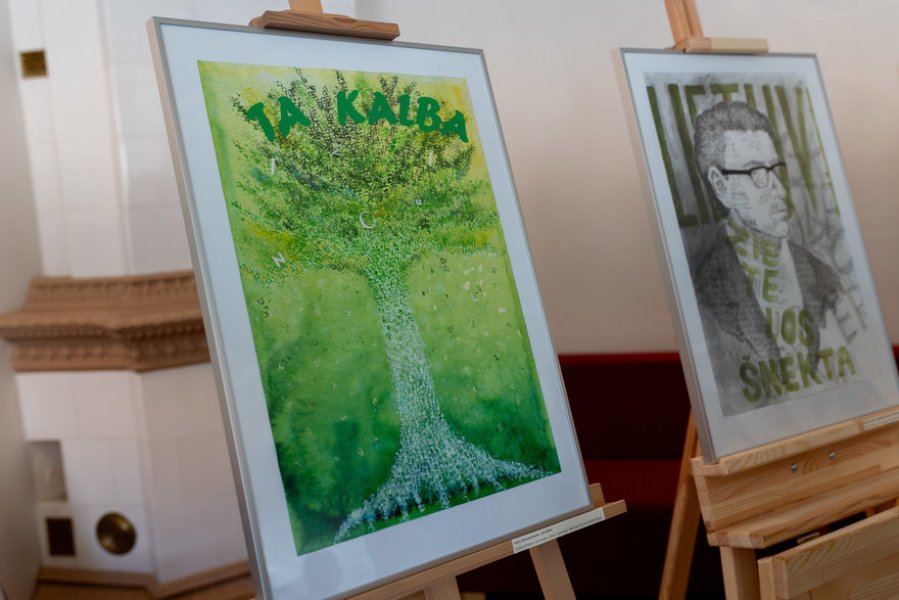 Mokinių plakatų konkursas „Lietuvių kalba. Myliu...“