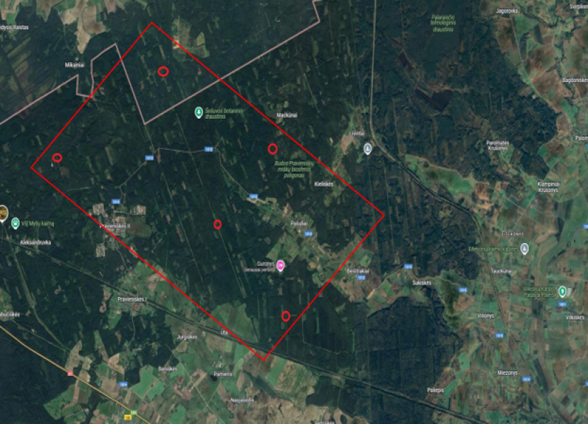 Sunkiosios ginkluotės kuopos snaiperių būrio naktinio orientacinio žygio pratybos