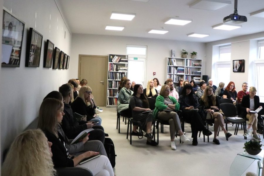 Įvyko pirmieji projekto „Gerosios socialinių tinklų praktikos ir video kūrimo dirbtuvės"...