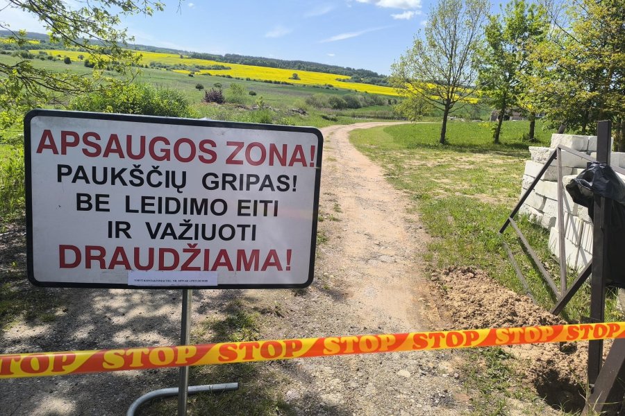 Paukščių gripas vėl Lietuvoje – židinys nustatytas Kaišiadorių rajone