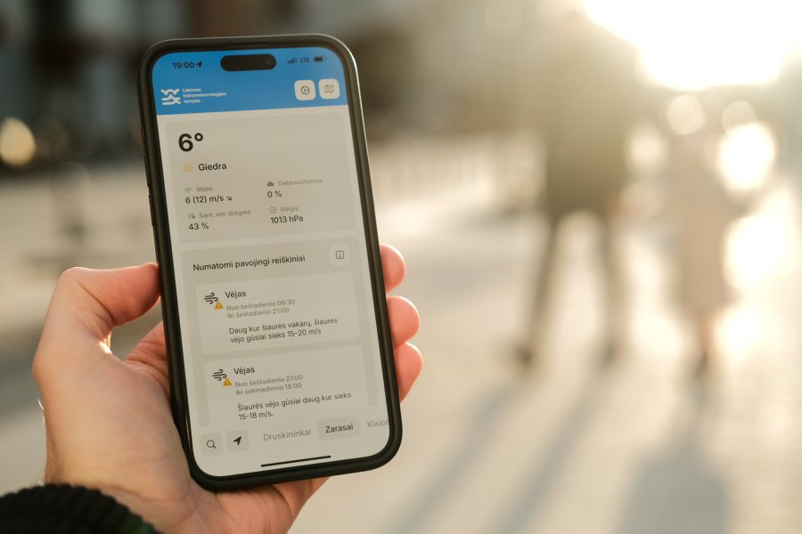 Lietuvos hidrometeorologijos tarnyba („Meteo.lt“), įvertinusi vis didėjantį visuomenės...