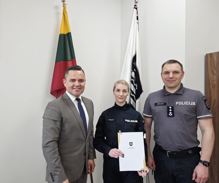 Pasirašyta pirmoji trišalė sutartis dėl pareigūnų pritraukimo į Kaišiadorių rajono policijos...