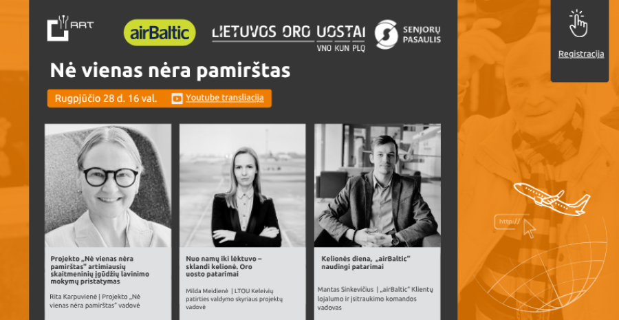 Ryšių reguliavimo tarnybos inicijuotas ir LR Prezidento Gitano Nausėdos globojamas projektas „Nė...