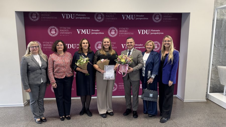 Vydūno jaunimo fondo Broniaus Kviklio vardo stipendija įteikta Sigitai Černiauskienei