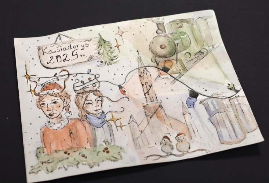 Kviečiame dalyvauti Kaišiadorių rajono savivaldybės kalėdinio atviruko konkurse
