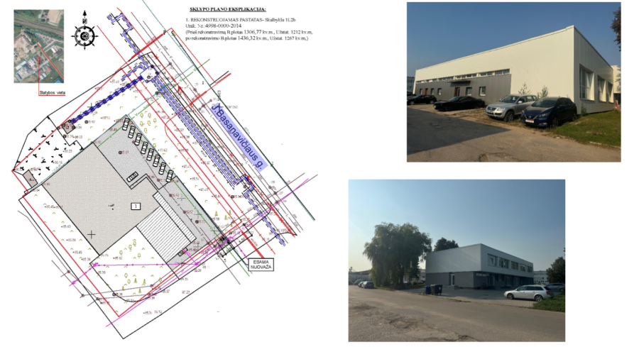 Komercinės paskirties grupės (paslaugų paskirties) skalbyklos J. Basanavičiaus g. 39,...