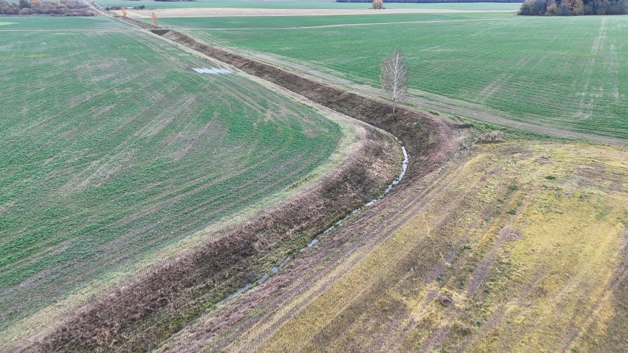 Informacija apie atliktus melioracijos griovių šienavimo darbus 2025 metais