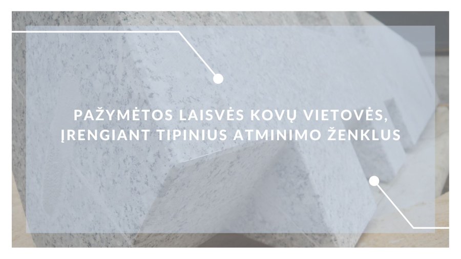 Pažymėtos Laisvės kovų vietovės Budeliuose ir Kaugonių-Dainavos miške, įrengiant tipinius...