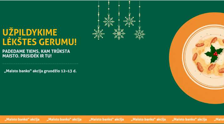 Tūkstančiai savanorių kviečia prisidėti: šį savaitgalį parduotuvėse vyks „Maisto banko“ akcija   