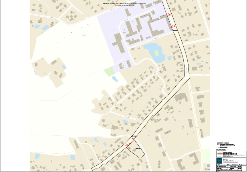 Pateiktas tvirtinti  AB „Via Lietuva“ parengtas Paviršinių nuotekų tinklų apsaugos zonų nustatymo...