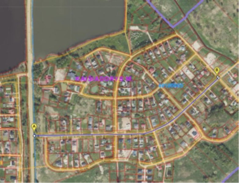 Taryba pritarė dviračių tako Ąžuolyno gatvėje projektui