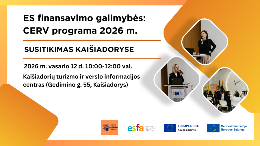 Kviečiame į susitikimą Kaišiadoryse!