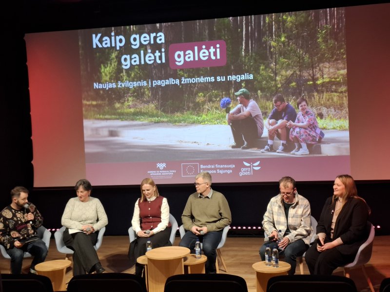 Seminaras-diskusija „Kaip gera galėti galėti: naujas žvilgsnis į pagalbą žmonėms su negalia“