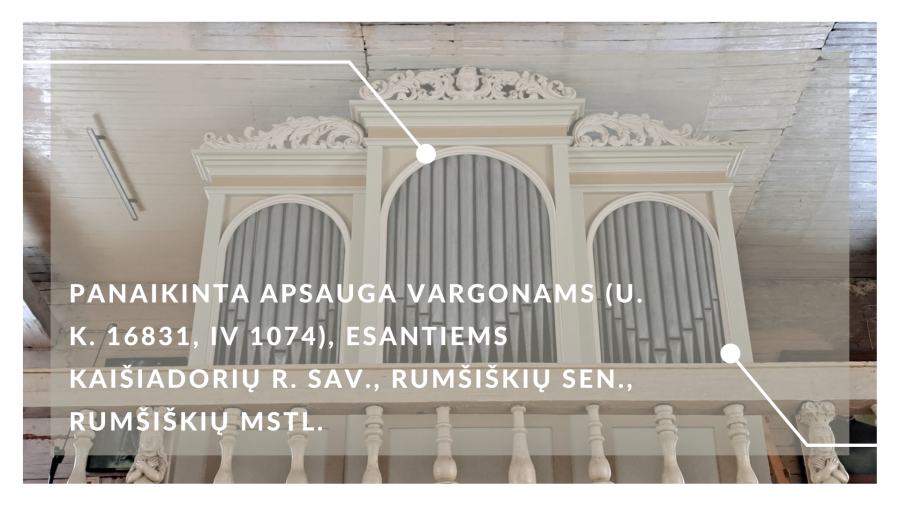 PANAIKINTA APSAUGA VARGONAMS (U. K. 16831, IV 1074), ESANTIEMS KAIŠIADORIŲ R. SAV., RUMŠIŠKIŲ...