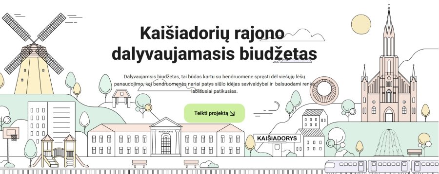 Jau penktus metus iš eilės Kaišiadorių rajono gyventojus kviečiame teikti projektų idėjų...