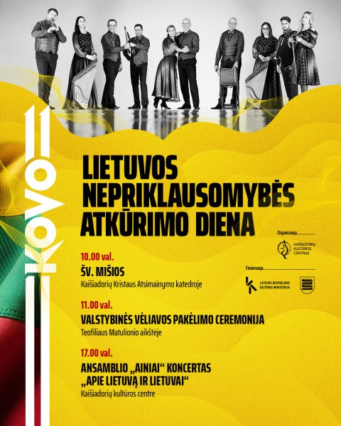 Lietuvos Nepriklausomybės atkūrimo diena Kaišiadoryse