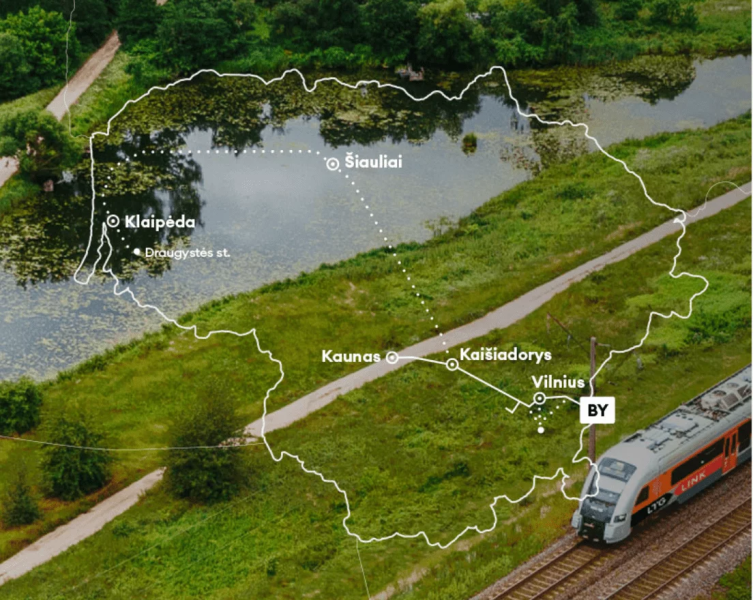 „LTG Infra“ informuoja, kad naujai elektrifikuotame geležinkelio ruože...