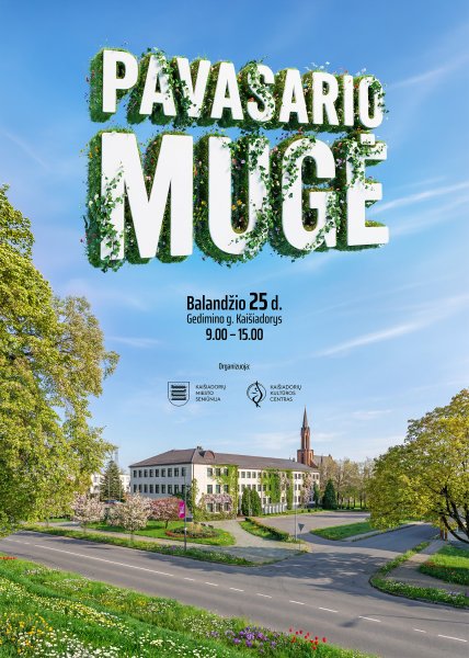 Balandžio 25 d. Kaišiadoryse vyks Pavasario mugė