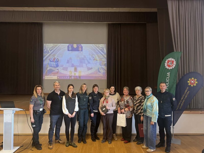 Bendruomenės saugumo ir sveikatos stiprinimo susitikimai Rumšiškėse ir Žasliuose